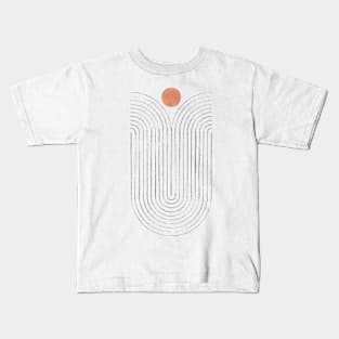 Abstract line art Kids T-Shirt